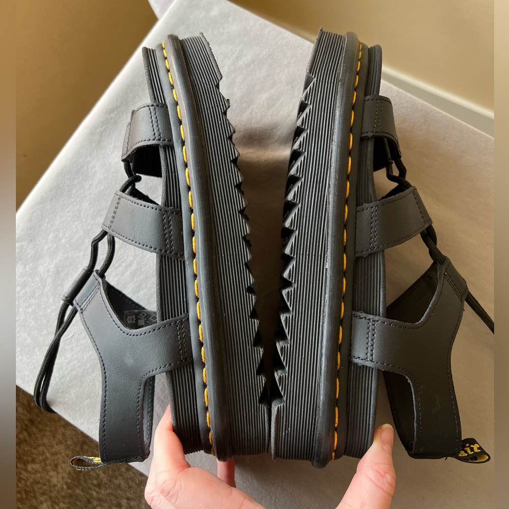 Dr. Martens Nartilla Lace Up Sandal Black Size 39 EU / 6 UK / 8 US gladiator - Picture 6 of 11